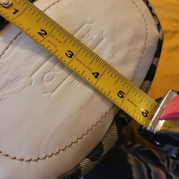 COACH BLEEKER MONOGRAM BUCKET BAG - Picture 8 of 9